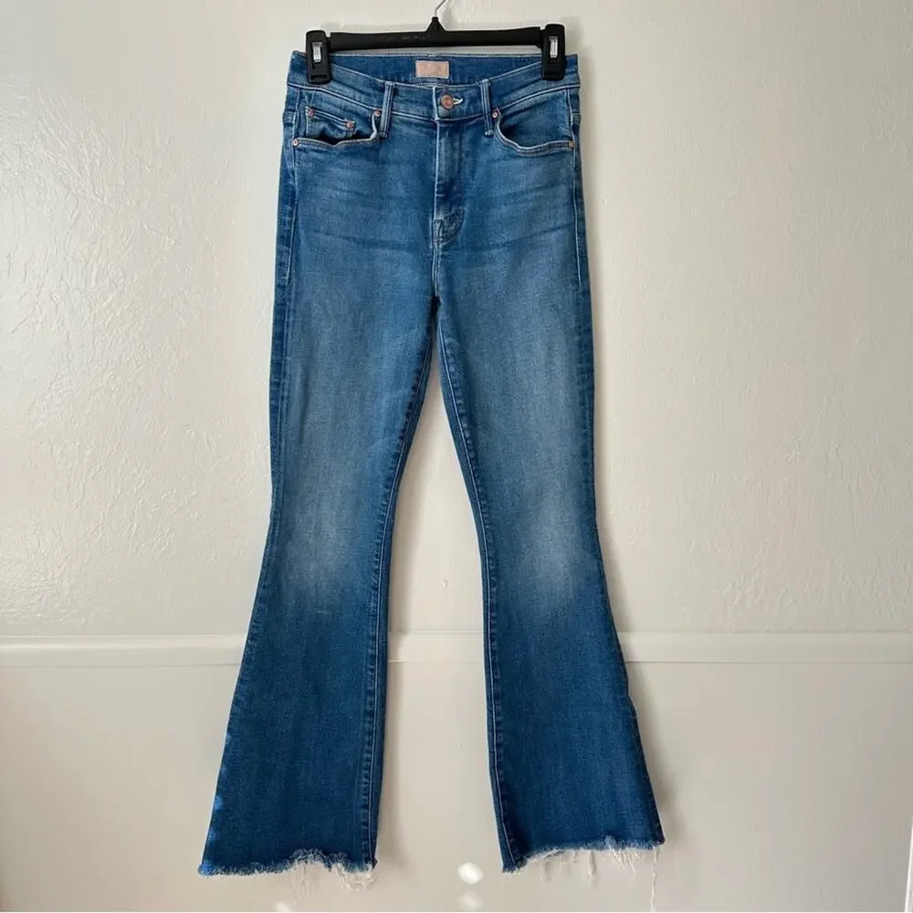 Mother The Weekender Fray Jean in Double Vision 25